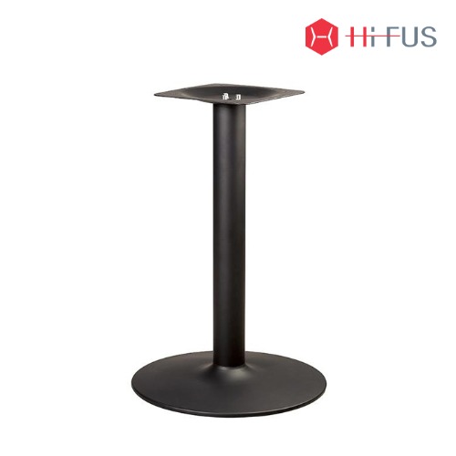 [HIFUS]베이직 테이블 다리 (HFL-001)[베이직 블랙다리(H710) : Ø450xH710]